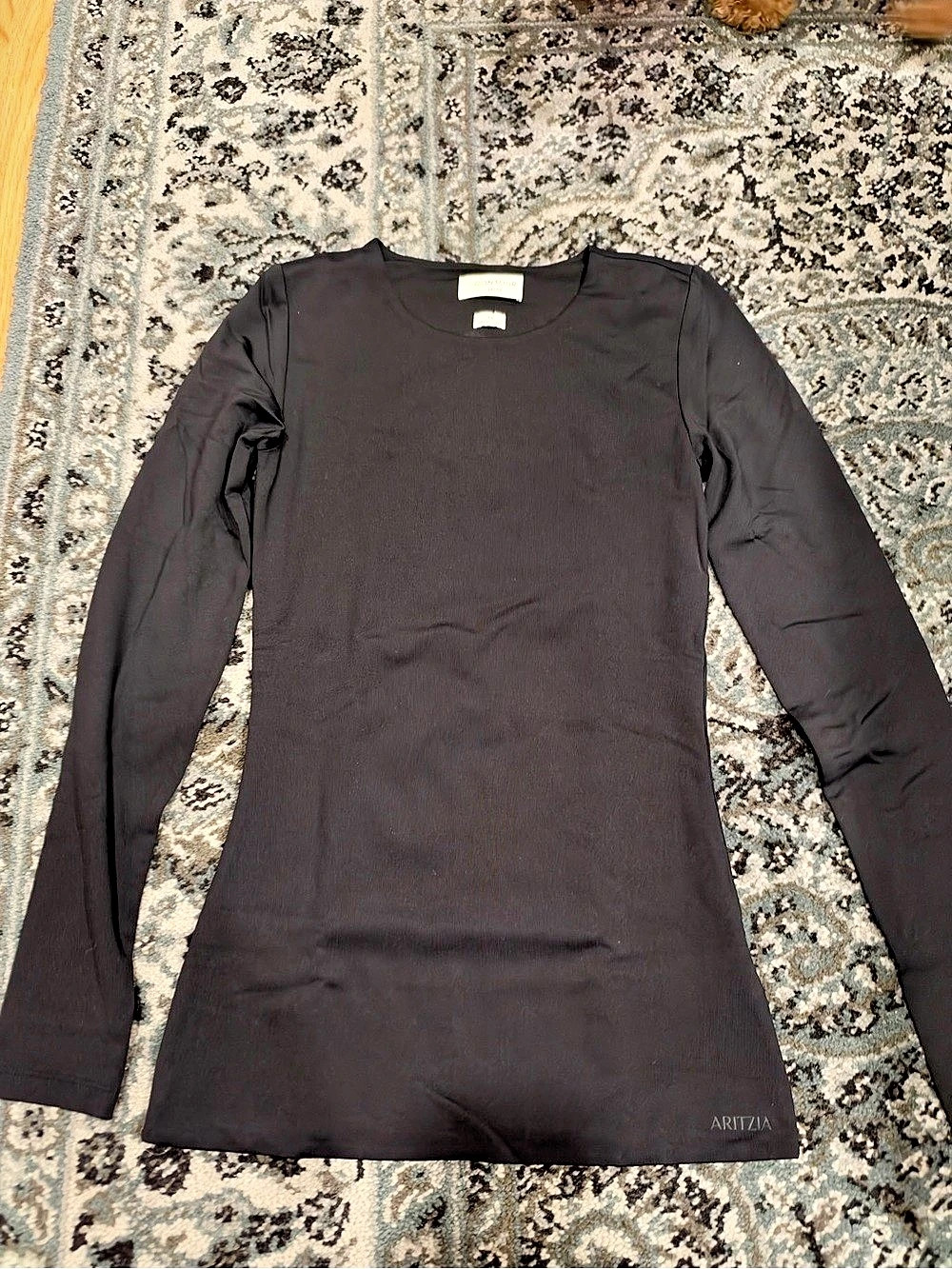 Aritzia Contour Black Long Sleeve (XS)